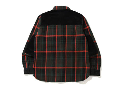 BAPE Check Flannel Shirt (FW20) Black