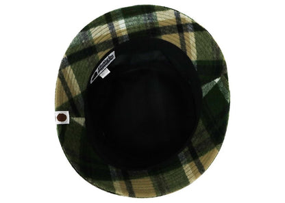 BAPE Check Hat Olivedrab