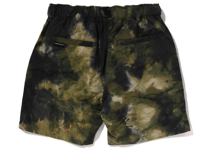 BAPE Chusen Dye Eazy Shorts Olive Drab
