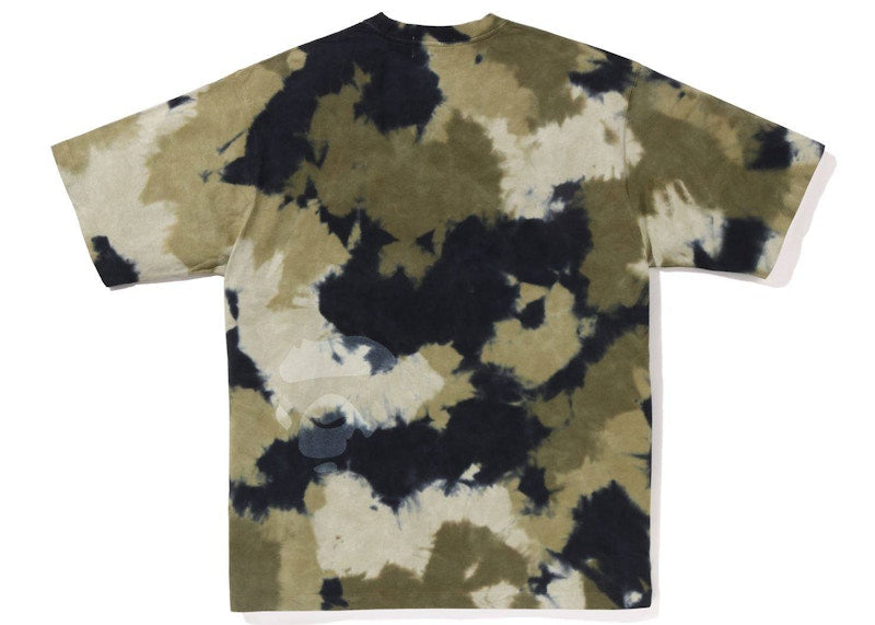 BAPE Chusen Dye Relaxed Fit Tee Olive Drab
