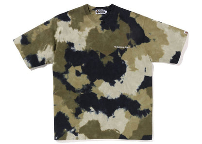 BAPE Chusen Dye Relaxed Fit Tee Olive Drab