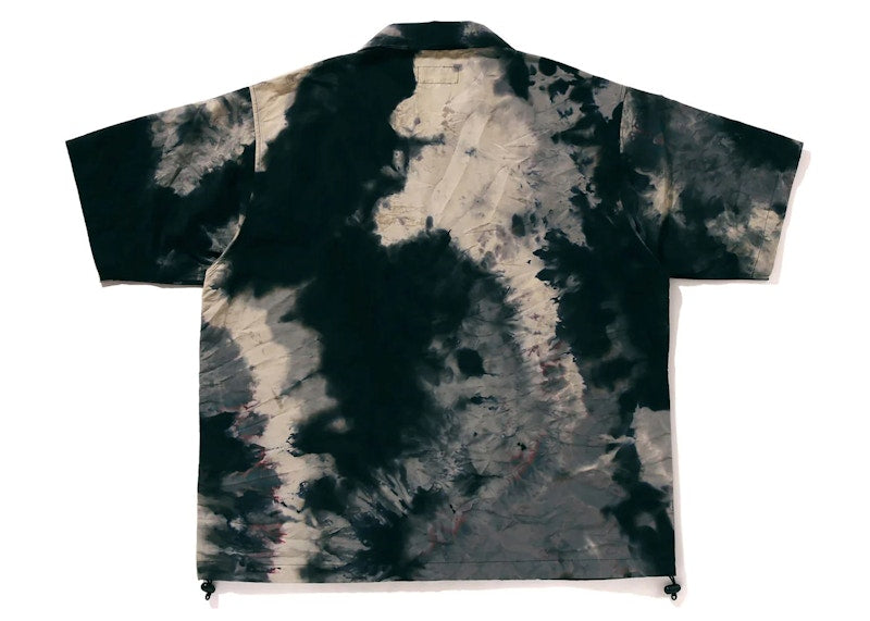 BAPE Chusen One Point Open Collar Shirt Black