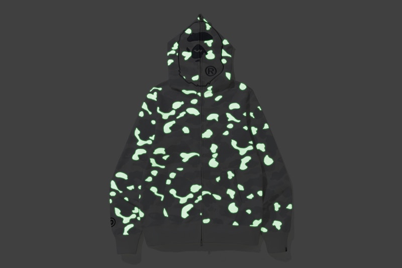 BAPE City Camo 2nd Ape Full Zip Hoodie White