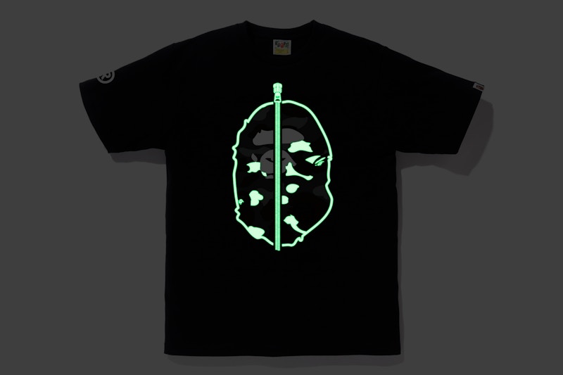 BAPE City Camo 2nd Ape Tee Black/Black