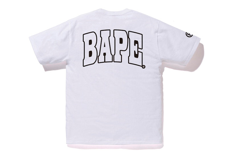 BAPE City Camo 2nd Ape Tee White/Black