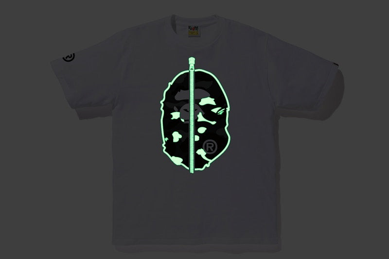 BAPE City Camo 2nd Ape Tee White/Black