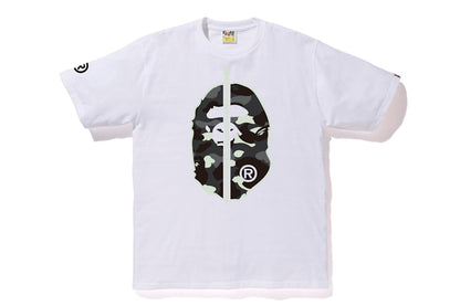 BAPE City Camo 2nd Ape Tee White/Black