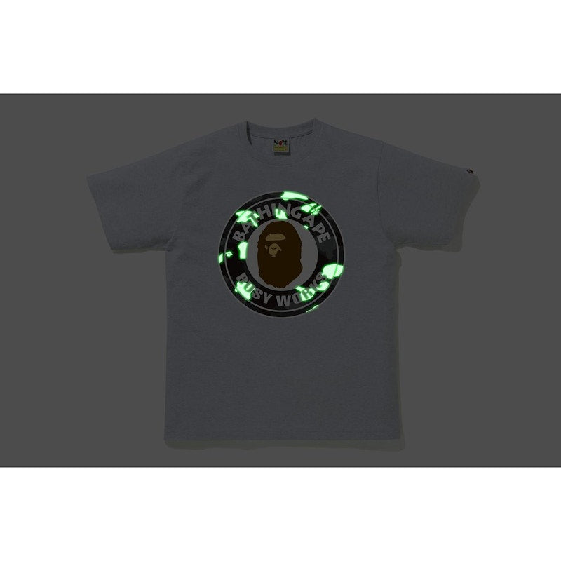 BAPE City Camo Busy Works Tee Gray