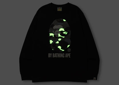 BAPE City Camo By Bathing Ape Online Exclusive L/S Tee (FW21) Black