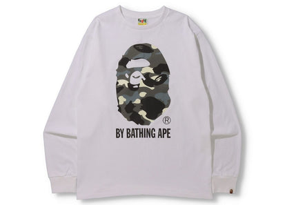 BAPE City Camo By Bathing Ape Online Exclusive L/S Tee (FW21) White