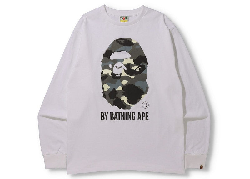 BAPE City Camo By Bathing Ape Online Exclusive L/S Tee (FW21) White