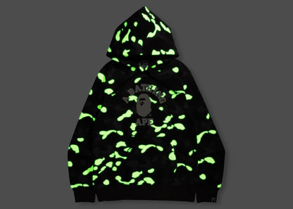 BAPE City Camo College Online Exclusive Pullover Hoodie (FW21) Black
