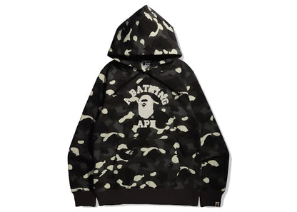 BAPE City Camo College Online Exclusive Pullover Hoodie (FW21) Black