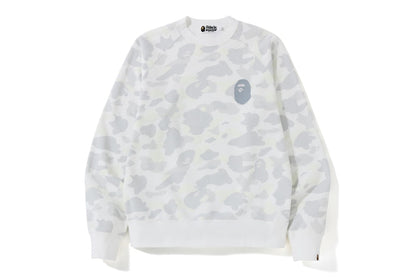 BAPE City Camo Crewneck White