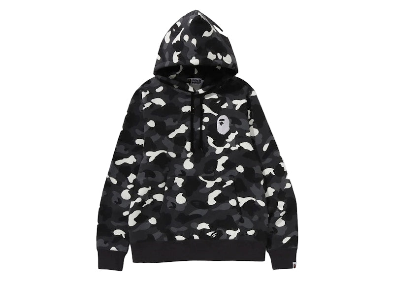 BAPE City Camo Large Ape Head Pullover Hoodie (SS24) Black
