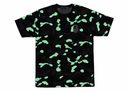 BAPE City Camo Large Ape Head Tee Black