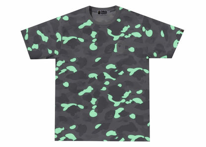 BAPE City Camo Large Ape Head Tee Gray