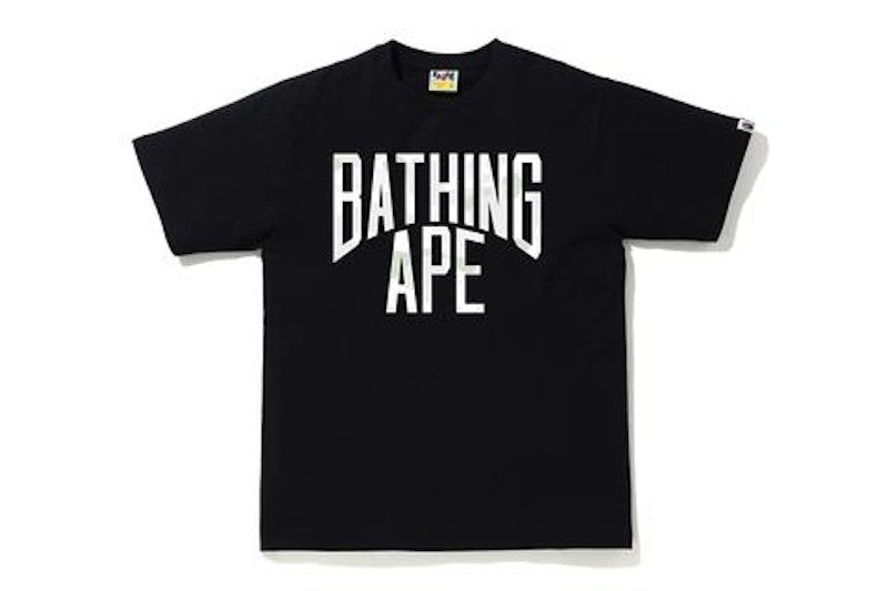 BAPE City Camo NYC Logo Tee Black