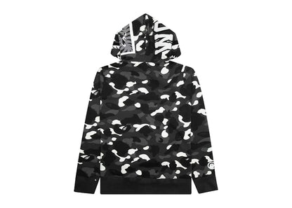 BAPE City Camo Shark Full Zip Hoodie (FW23) Black