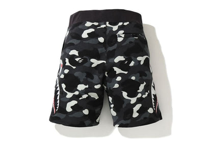 BAPE City Camo Shark Sweat Shorts Black