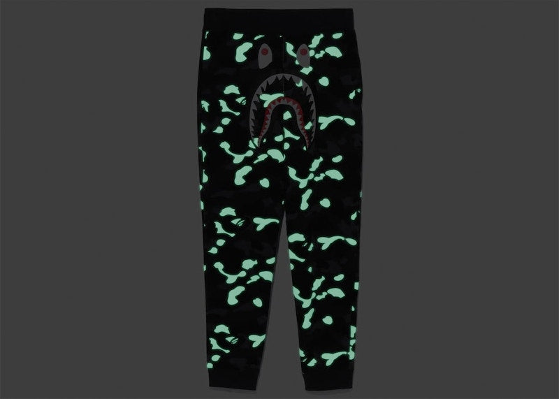 BAPE City Camo Shark Sweatpants Black