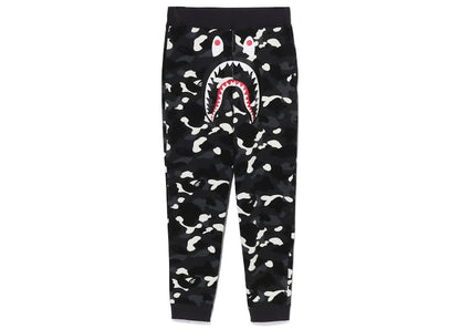 BAPE City Camo Shark Sweatpants Black