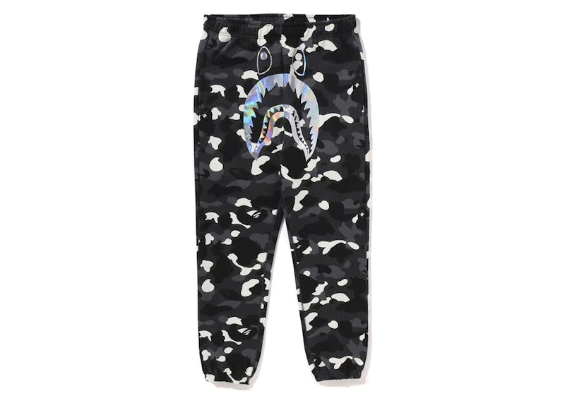 BAPE City Camo Shark Sweatpants (SS24) Black