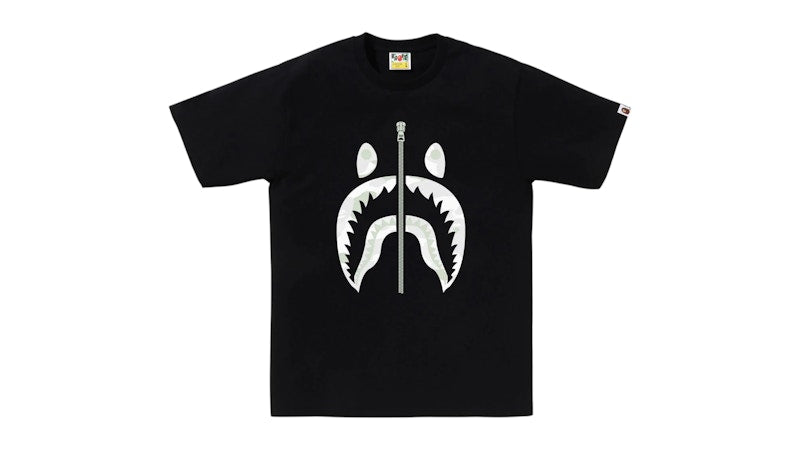 BAPE City Camo Shark Tee (FW25) Black