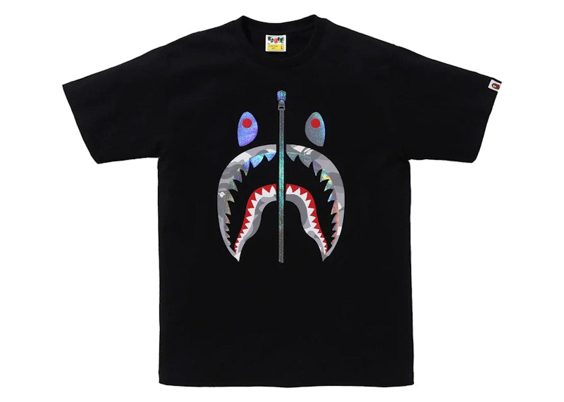 BAPE City Camo Shark Tee (SS24) Black/Gray