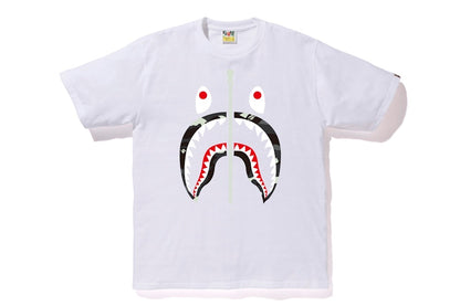 BAPE City Camo Shark Tee White/Black