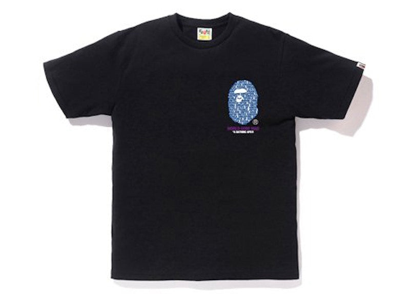 BAPE City Hong Kong Milo Tee Black