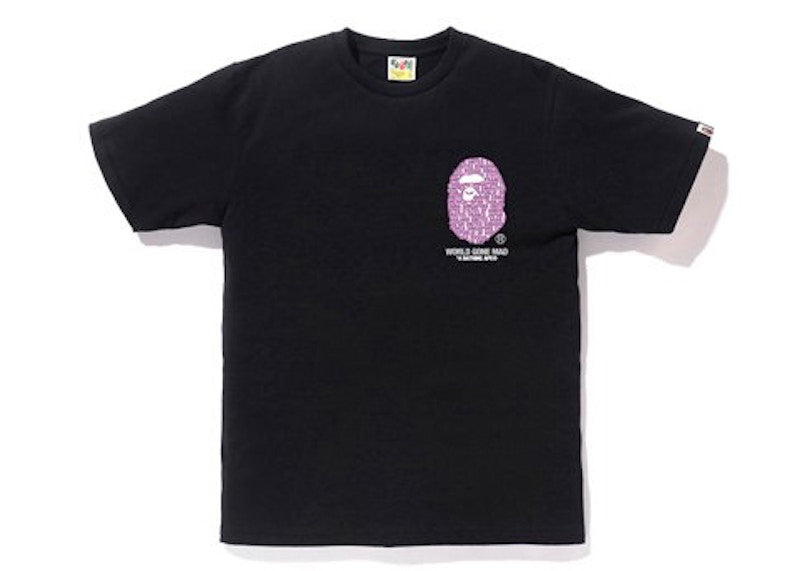 BAPE City New York Ape Head Tee Black