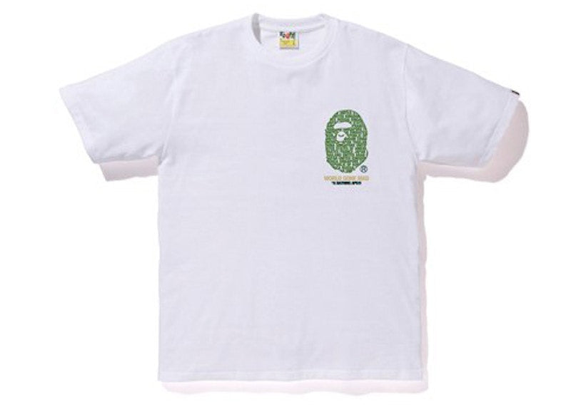 BAPE City Tokyo ABC Camo Tee White