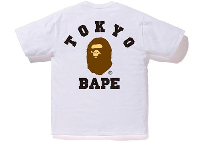 BAPE City Tokyo Ape Head Tee White