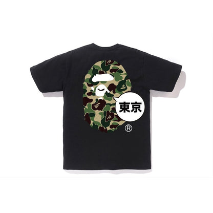 BAPE City Tokyo Big Ape Head Tee Black