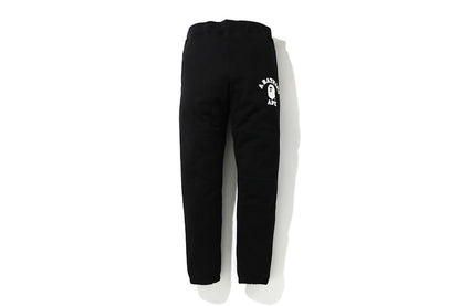 BAPE Classic College Slim Sweat Pants Black