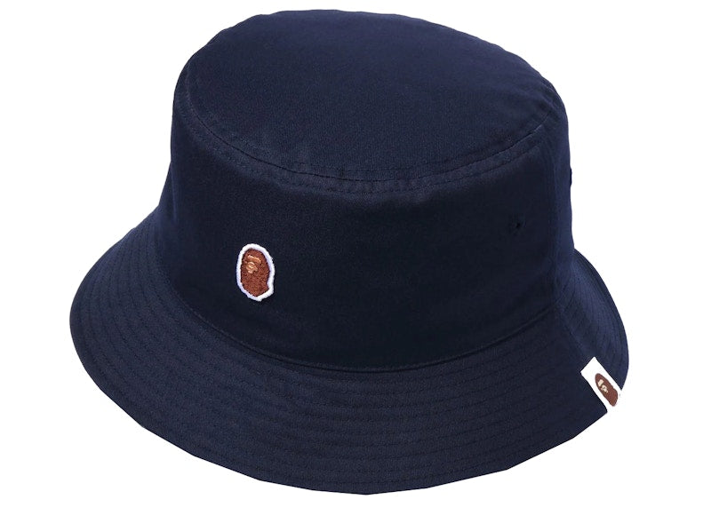 BAPE Classic Logo Reversible Bucket Hat Multi