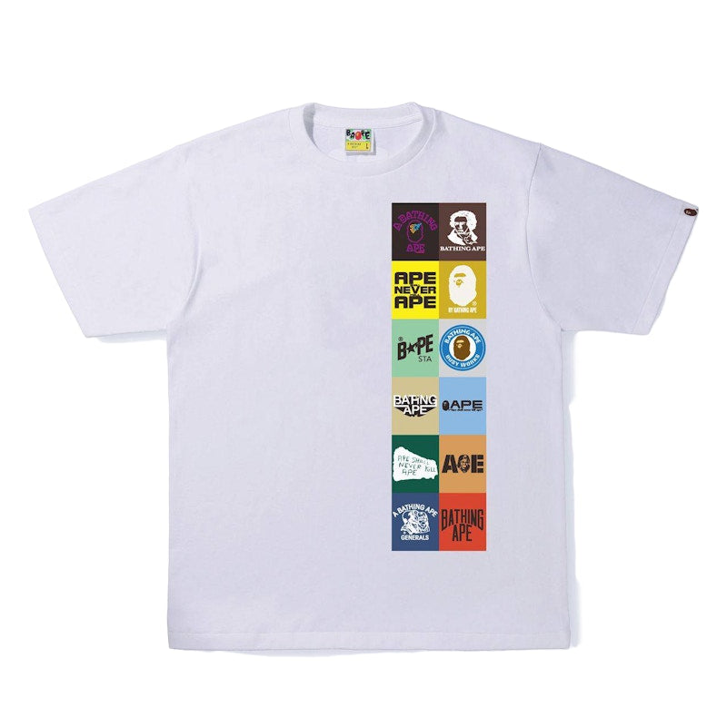 BAPE Classic Logo Tee White