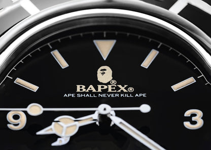 BAPE Classic Type 1 BAPEX Watch (SS21) Silver