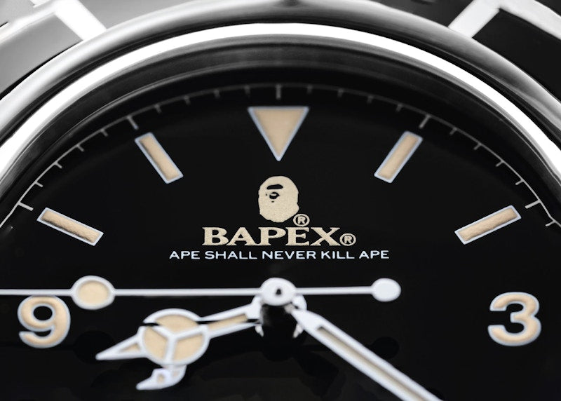 BAPE Classic Type 1 BAPEX Watch (SS21) Silver