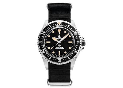 BAPE Classic Type 1 NATO BAPEX Watch (SS21) Silver