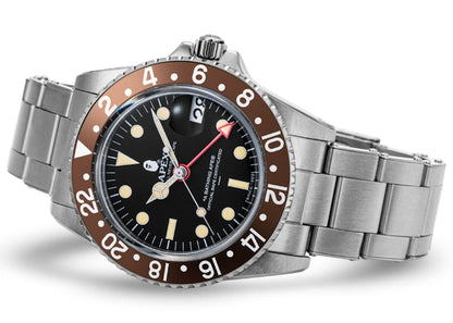 BAPE Classic Type 2 Bapex Watch Brown