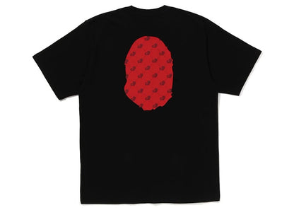 BAPE Cloud Head Monogram Big Ape Head Tee Black