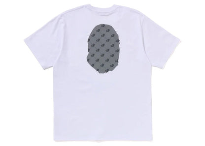 BAPE Cloud Head Monogram Big Ape Head Tee White
