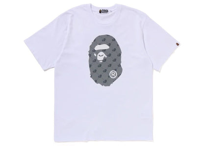 BAPE Cloud Head Monogram Big Ape Head Tee White