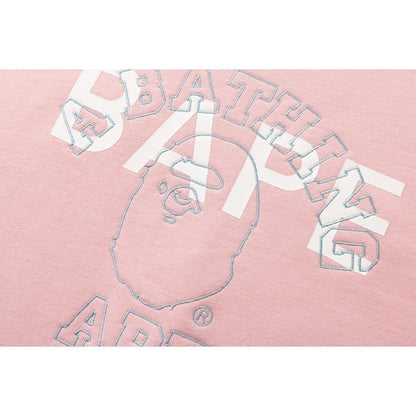 BAPE College BAPE Crewneck Pink