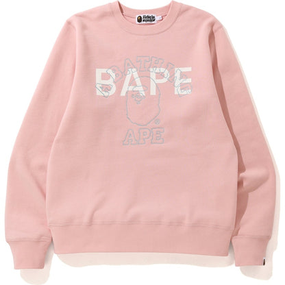 BAPE College BAPE Crewneck Pink
