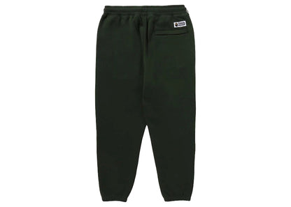 BAPE College Badges Sweatpants Green