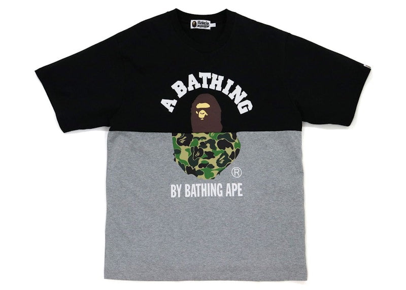 BAPE College & By Bathing Ape Relaxed Fit Tee Black