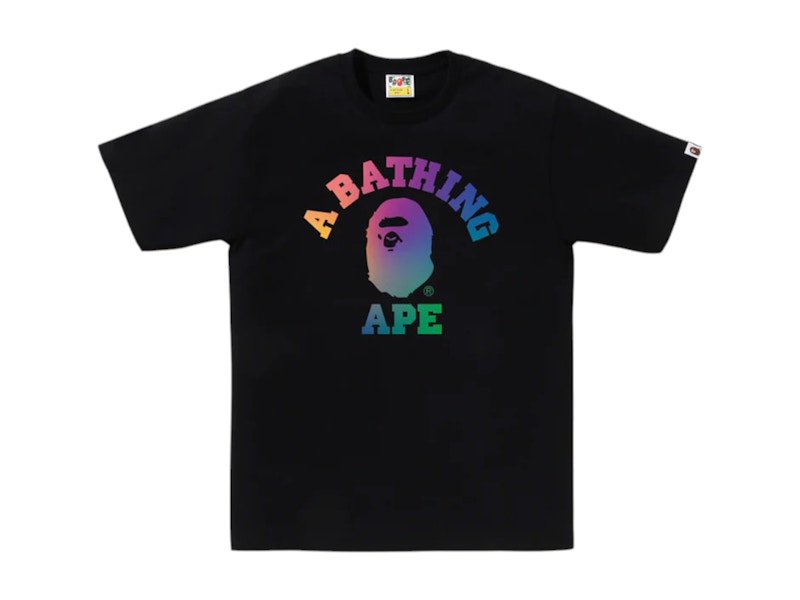 BAPE College Gradation BAPEC Tee (JP Online Exclusive) Black